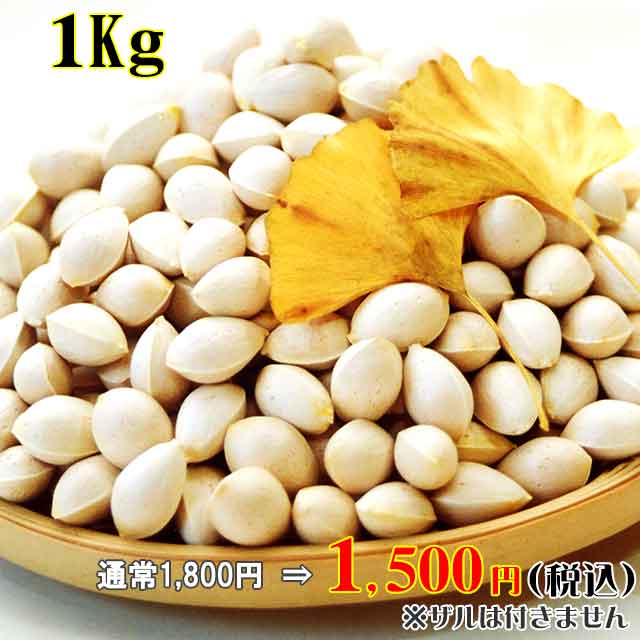 天然銀杏 1Kg 天然銀杏 1Kg